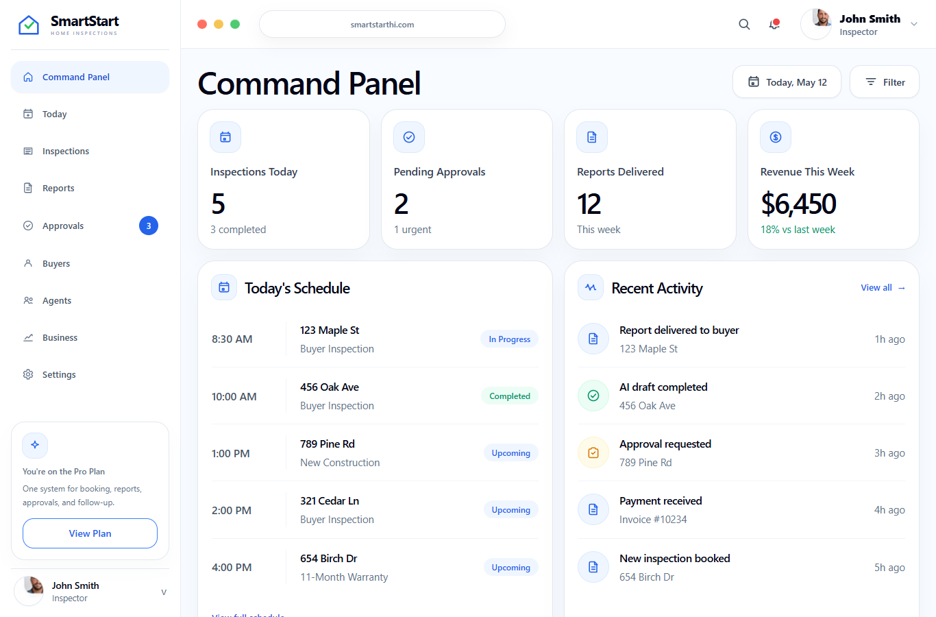 Command Panel